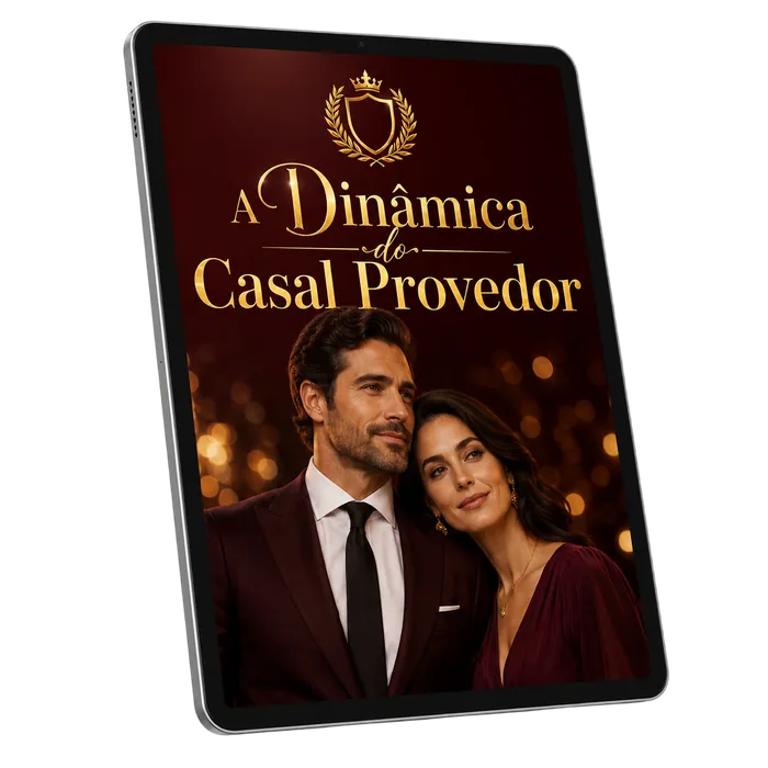 Celular exibindo A Dinâmica do Casal Provedor